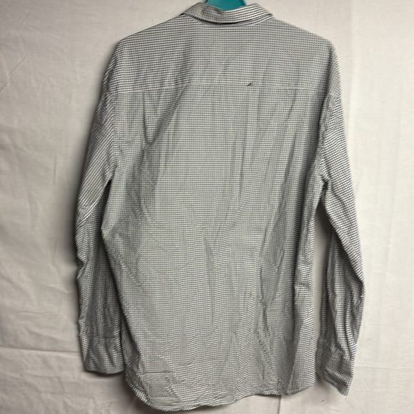 EMPORIO ARMANI Men’s Cross Striped Long Sleeve Button Down Shirt Size XXL - Picture 7 of 7